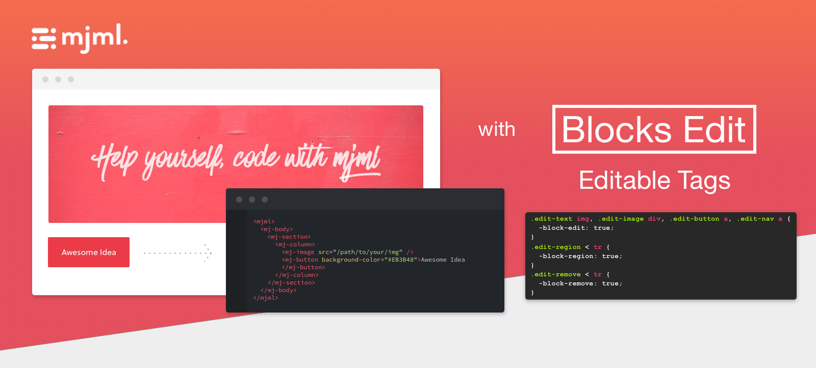 How-to: Using Blocks Edit tags in MJML email templates