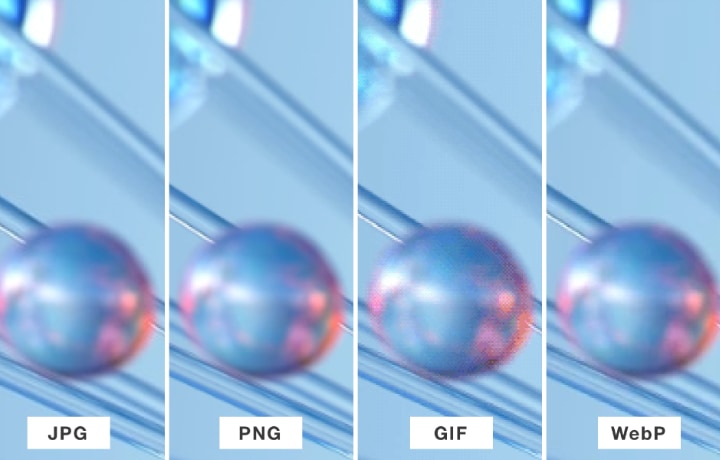 Using modern web images