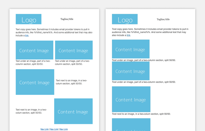 No more tables for email