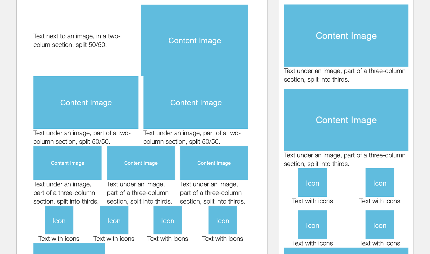 An email template shown for desktop and for mobile.