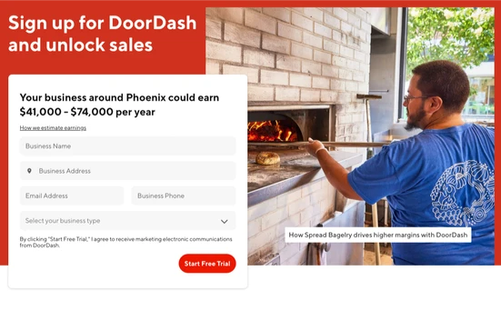 Landing page illustration