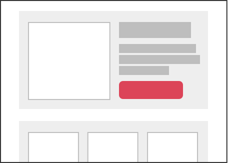 Components in an email template