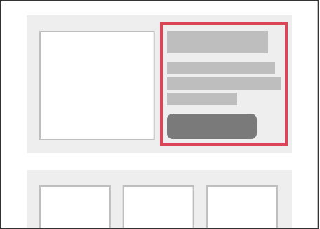 Layouts in an email template