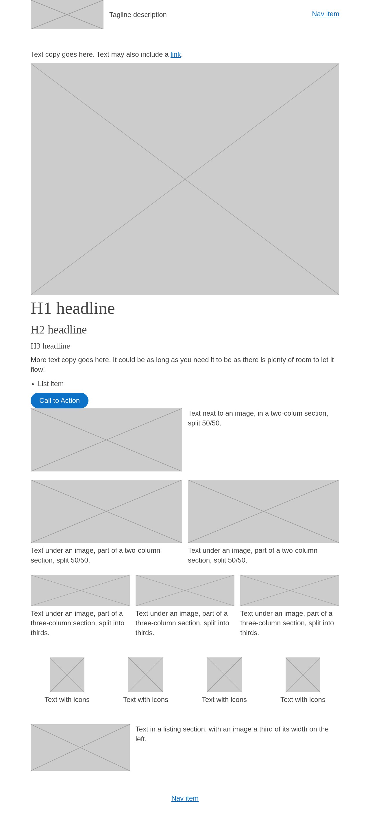 Boilerplate screenshot